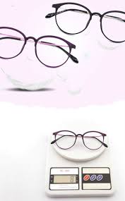 ストリート感を入れて 眼鏡度付きレンズ 紫パープルフレーム ulog 眼鏡 フレーム メガネフレーム