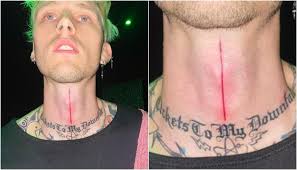 Machine gun kelly is originally from cleveland, ohio. Machine Gun Kelly S Daring New Neck Tattoo Newshub