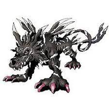Garurumon Black Digimon Digimon Digital Monsters Lion Sculpture