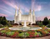 Washington DC Temple Sunset - LDS Temple Pictures