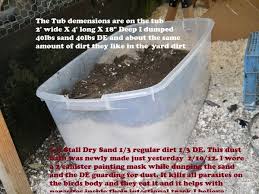 Dust Bath Mix Using Diatomaceous Earth Diatomaceous Earth Dust Bath Earth