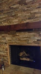 Single location annual revenue (in thousands) : Love It All The Slate Mantel Hearth And Deep Large Inner Area Of This Gas Fireplace Beautiful Des Stacked Stone Fireplaces Fireplace Log Cabin Floor Plans