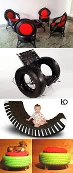 Nine Ingenious Furniture Pieces Made From Recycled Tires Tyres Recycle Diy Outdoor Seating Recycling