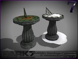 However, sundials can be a great addition to your g. Second Life Marketplace Dark 7 Garden Sundials Set Victorian