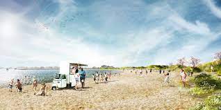 Natur in holland oberhalb von amsterdam. Buro Sant En Co Landschapsarchitectuur Dijkversterking Markermeerdijken Alliantie Stadsstrand Hoorn Recreatie Strand Duinen Impressie Buro Sant En Co