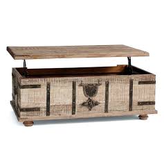Shop reclaimed wood coffee tables handcrafted by expert craftsmen with quality made to last. Kaplan Reclaimed Wood Lift Top Coffee Table Pottery Barn
