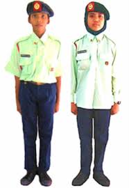 Perkhemahan tahunan kadet remaja sekolah 6. Tunas Kadet Remaja Sekolah Pakaian Tkrs