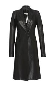 Nappa Leather Coat By Mugler Moda Operandi Leather Coat Fashion Fashion Collection