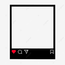 Dark Mood Instagram Post Frame Viral Photo Editing Png Instagram Frame Border Png And Vector With Transparent Background For Free Download Instagram Photo Frame Instagram Frame Template Instagram Frame