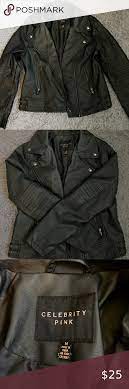 Celebrity Pink Faux Leather Jacket Celebrity Pink Leather Jacket Faux Leather Jackets