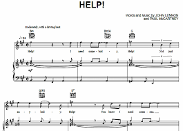 Why buy a whole cd when you only want one song? The Beatles Help Free Sheet Music Pdf For Piano The Piano Notes