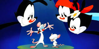 Pinky is the genius and the brain is insane. Animaniacs Reboot Brings Back Original Cast Plus Pinky And The Brain