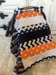 Car Seat Cover Denver Broncos Car Seat Cover By Coverednlove1 Car Seats Carseat Cover Baby Car Seats