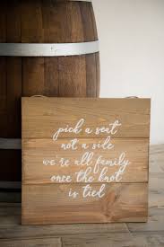 What are some popular product styles within picnic tables? Pick A Seat Not A Side Sign Rustic Wood Northern Virginia Barn Wedding Venue 48 Fields Farm