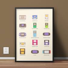 Video Game Wall Art Handheld Console Nintendo Switch Video Etsy Video Game Wall Art Gaming Wall Art Video Game Decor