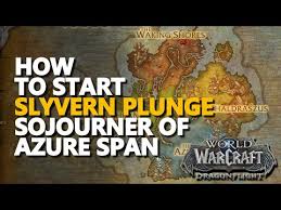 Slyvern Plunge WoW Questline Start - YouTube