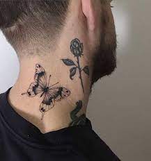 Erkek Boyun Kelebek Dovmesi Butterfly Tattoo For Man Boyun Butterfly Dovmesi Erkek Kelebek Man Mens Butterfly Tattoo Neck Tattoo Butterfly Neck Tattoo