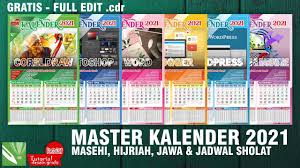 Maybe you would like to learn more about one of these? Kalender Tahun 2021 Free Download File Cdr Template Islami Youtube