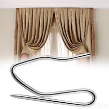 Ships free orders over $39. 60pcs Metal Curtain Hooks S Shaped Home Living Room Bedroom Window Door Curtain Drape Hooks Hanabe Shopee Philippines