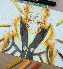 Naruto Kyuubi Mode Art Piece By Hamzabahal Naruto Narutoshippuden Kyuubi Kurama Kyuubimode Follow Us Also In Amonggeeks I Geek Art Anime Art