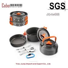 La cocina moderna se encuentra ponemos a su alcance la posibilidad de elaborar en casa cosas que normalmente compramos hechas. Downsninja Comprar Juego De Utensilios Cocina Para Acampar Al Aire Libre Ollas Ligeras Portatiles Hervidor Agua Hacer Senderismo Picnic Online Baratos