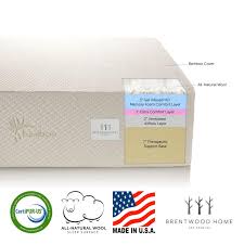 Amazon Com Brentwood Home 13 Inch Gel Hd Memory Foam Mattress Made In Usa Certipur Us 25 Y Memory Foam Mattress Memory Foam Mattress Reviews Foam Mattress