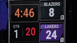 Damian lillard (28 points), nik stauskas (24) and c.j. Lakers First Quarter Lead Turns Into A Mamba Day Tribute
