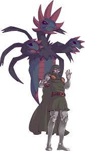 Doctor Doom And Sazandora Hydreigon Commission By Autobottesla Pokemon Drawings Pokemon Art