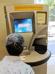 And their clock was rubbish. Coin Deposit Machine