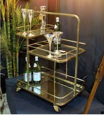 Black And Gold Bar Cart Pin On Bar Cart