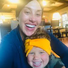 MondaysWithMatthew It's official: Matthew pulls off my signature headband  look better than me. 🤷‍♀️ He's so darn cute I'll allow it! 😍☺️🤩  #MamaLooksExhausted #newbornlife #porkchopteddybear ...