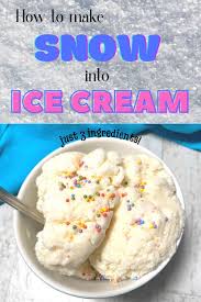 Almond extract, melted butter, vanilla taste preferences make yummly better. Turn Snow Into Edible Ice Cream Best Snow Ice Cream Recipe Easy Snow Cream Recipe Ice Cream Snacks