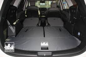 Makesandmodelsmonday The Hyundai Santa Fe Xl Cargo Liner Provides A Lot Of Extra Protection Covering The Cargo Area Up T Cargo Liner Hyundai Santa Fe Hyundai