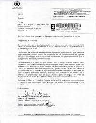 El sábado el ente judicial decidirá si lo acusa o solicita la preclusión del proceso que inició la corte suprema de justicia. No 003 Informe Final Financiero Fiscalia General De La Nacion Pdf Auditorias Defensa Liberadas Ano 2018 Contraloria General De La Republica