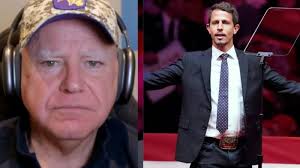 Time to change your tampon': Tim Walz, AOC's Twitch reaction to MAGA's  'racist' jokes draws response from comedian