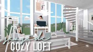 Modern living room bloxburg bloxburg in 2019 house rooms. Bloxburg Seaside Cozy Loft 47k Youtube