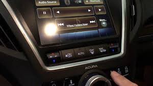 Setting Wallpaper And Clock For 2014 Newer Acura Mdx Youtube