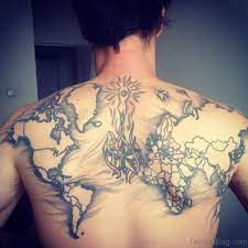 Shoulder tattoos, shoulder tattoo, shoulder tattoos designs, star, tribal, back, women, shoulder tattoos images, pain, men, awesome, shoulder tattoos shoulder tattoos are a great approach for men & women to express their individuality in healthier approach. 60 Outlandish Map Tattoos For Back