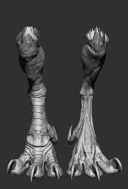 Leg Anatomy Aybars Turan Alien Concept Art Monster Concept Art Dragon Sculpture