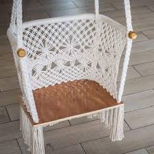 These Macrame Hammock Chairs Are The Perfect Size To Hang In Your Home We Love Seeing Them In Todd Macrame Hanging Chair Macrame Hammock Chair Macrame Hammock