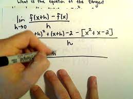 Certain problems in calculus i call for using the first derivative to find the equation of the tangent line to a curve at a specific point. Finding The Equation Of A Tangent Line Using A Derivative Ex 2 Youtube