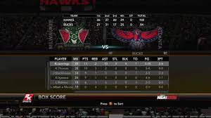 Milwaukee bucks vs atlanta hawks. Nba 2k10 Milwaukee Bucks Vs Atlanta Hawks Playoff Game 5 Box Score Youtube
