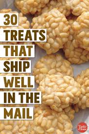 30 Treats That Ship Well In The Mail Homemade Snacks Fun Baking Recipes Homemade Recipes