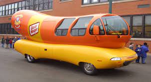 According to the ad, a replica of an oscar mayer wienermobile is available for sale. You Can Own The Wienermobile For Sale Now