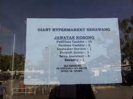 Assists in planning schedule and carry out specific projects and… Jawatan Kosong Giant Manjung Jawkosa