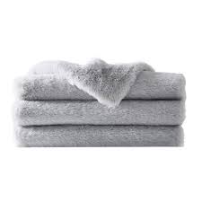 Feels like the real thing but cruelty free. 50 X70 Luxe Faux Fur Throw Blanket In Gift Box Gray Charisma Target