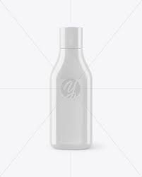 Glossy Square Bottle Mockup In Bottle Mockups On Yellow Images Object Mockups Bottle Mockup Mockup Free Psd Psd Template Free