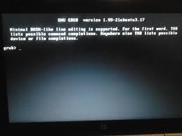 Résultat de recherche d'images pour "bash minimal grub"