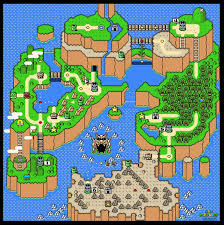 the snes super mario world map i dont trust that dragon