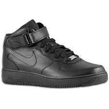 Mid Black Air Force 1 On Feet Nike Air Force 1 Mid Men S At Foot Locker Nike Air Nike Air Force Nike Free Shoes